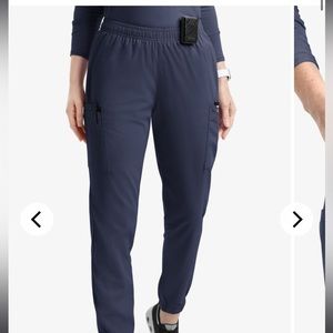 Butter Soft Navy Jogger Scrub Pants